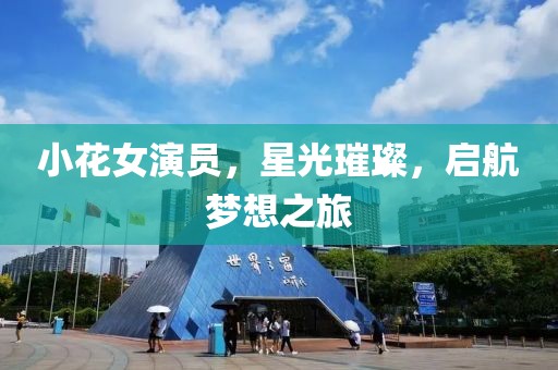 小花女演员，星光璀璨，启航梦想之旅