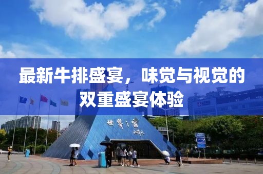 最新牛排盛宴，味觉与视觉的双重盛宴体验