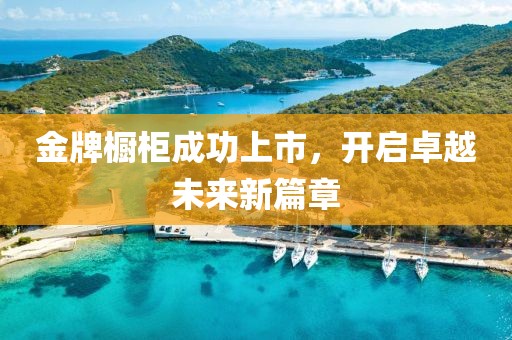 金牌橱柜成功上市，开启卓越未来新篇章