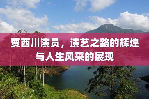 贾西川演员，演艺之路的辉煌与人生风采的展现