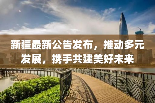 新疆最新公告发布，推动多元发展，携手共建美好未来