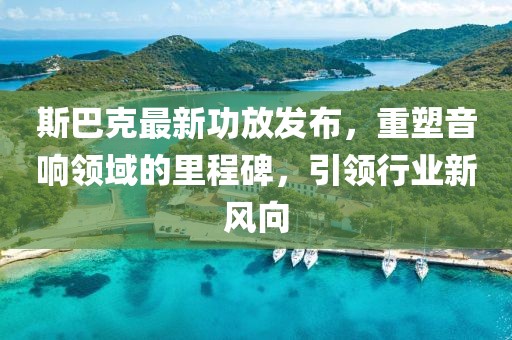 斯巴克最新功放发布，重塑音响领域的里程碑，引领行业新风向