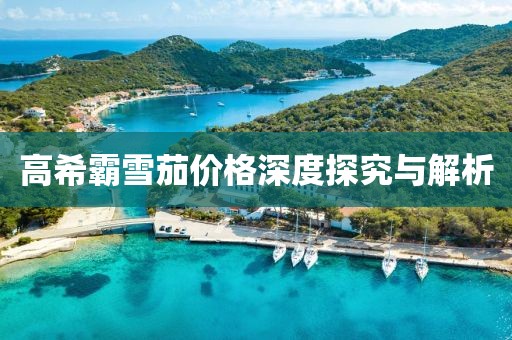 高希霸雪茄价格深度探究与解析