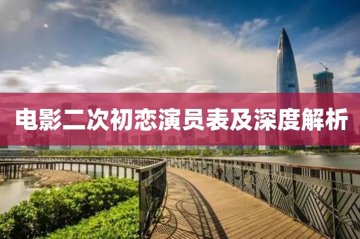 电影二次初恋演员表及深度解析
