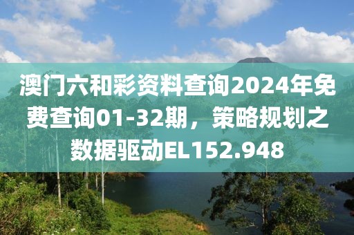 澳门六和彩资料查询2024年免费查询01-32期，策略规划之数据驱动EL152.948