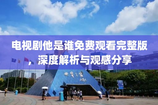 电视剧他是谁免费观看完整版，深度解析与观感分享