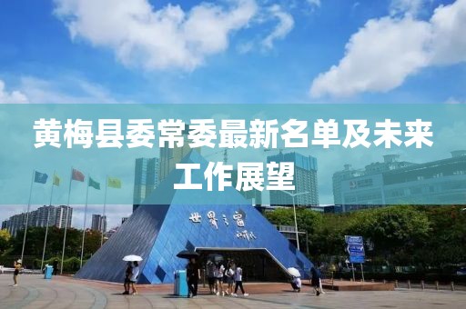 黄梅县委常委最新名单及未来工作展望