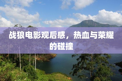 战狼电影观后感，热血与荣耀的碰撞