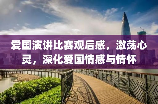 爱国演讲比赛观后感，激荡心灵，深化爱国情感与情怀