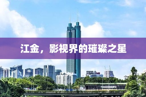 江金，影视界的璀璨之星