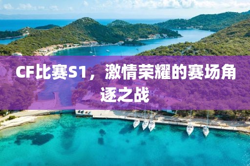CF比赛S1，激情荣耀的赛场角逐之战