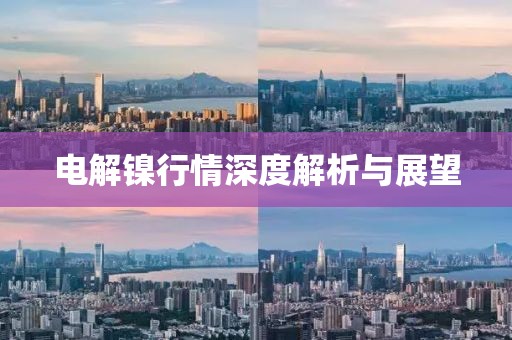 电解镍行情深度解析与展望