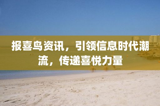 报喜鸟资讯，引领信息时代潮流，传递喜悦力量