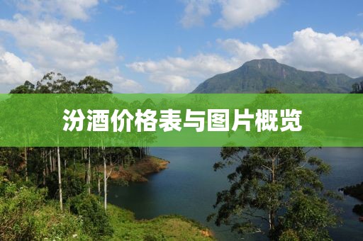 汾酒价格表与图片概览