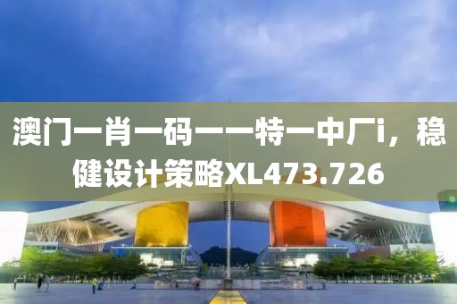 澳门一肖一码一一特一中厂i，稳健设计策略XL473.726