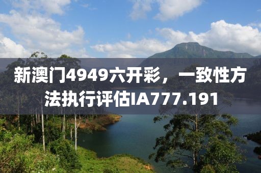 新澳门4949六开彩，一致性方法执行评估IA777.191