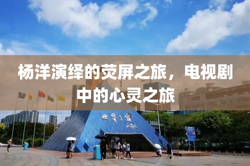 杨洋演绎的荧屏之旅，电视剧中的心灵之旅