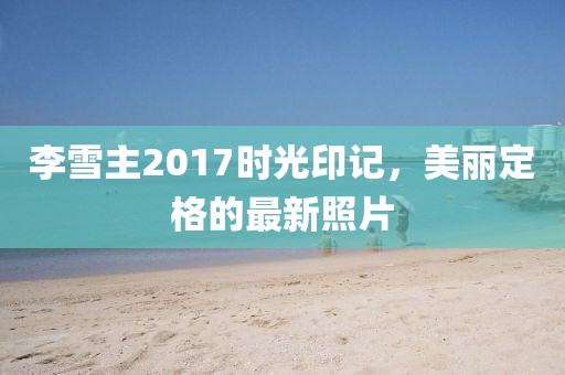 李雪主2017时光印记，美丽定格的最新照片