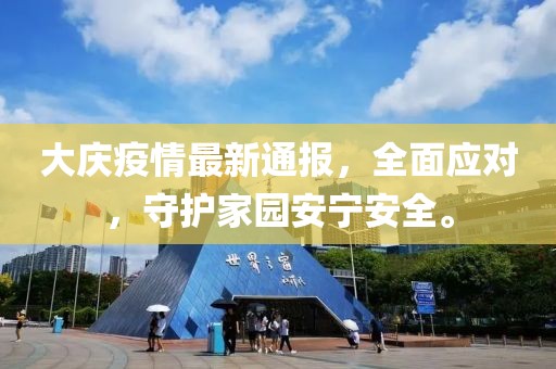 大庆疫情最新通报，全面应对，守护家园安宁安全。