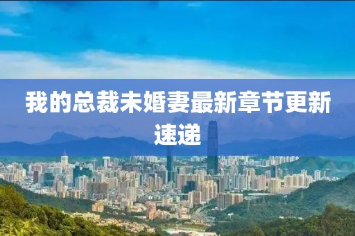 我的总裁未婚妻最新章节更新速递