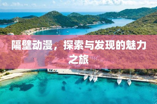 隔壁动漫，探索与发现的魅力之旅