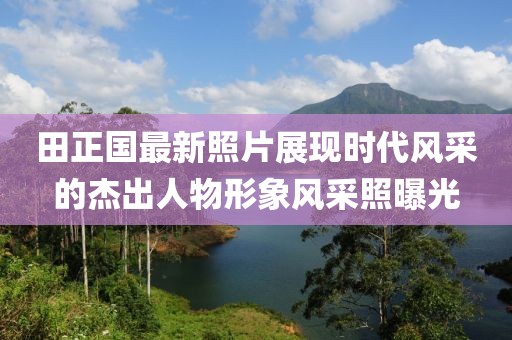田正国最新照片展现时代风采的杰出人物形象风采照曝光