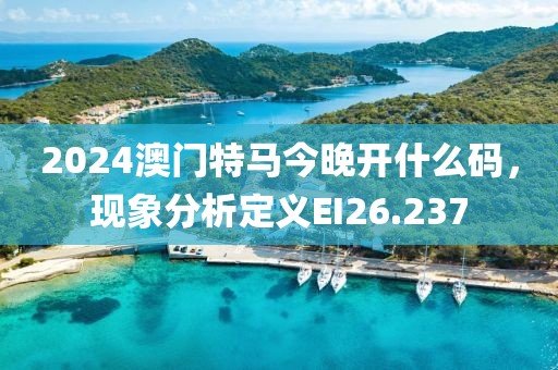 2024澳门特马今晚开什么码，现象分析定义EI26.237
