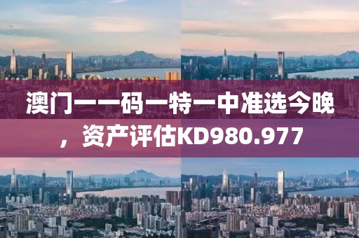 澳门一一码一特一中准选今晚，资产评估KD980.977