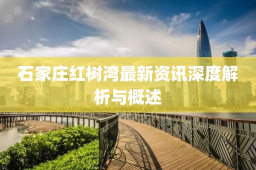 石家庄红树湾最新资讯深度解析与概述