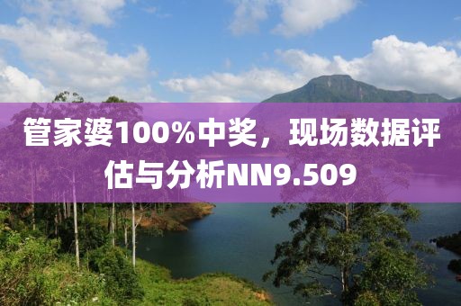 管家婆100%中奖，现场数据评估与分析NN9.509