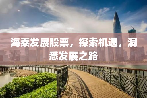海泰发展股票，探索机遇，洞悉发展之路