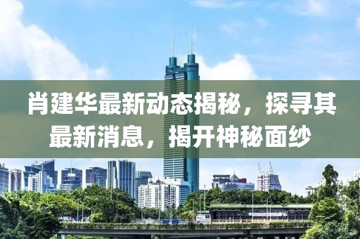 肖建华最新动态揭秘，探寻其最新消息，揭开神秘面纱