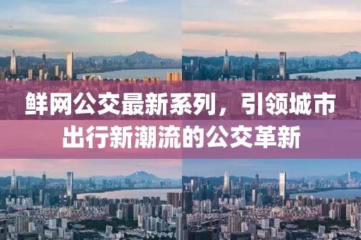 鲜网公交最新系列，引领城市出行新潮流的公交革新