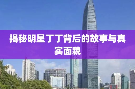 揭秘明星丁丁背后的故事与真实面貌