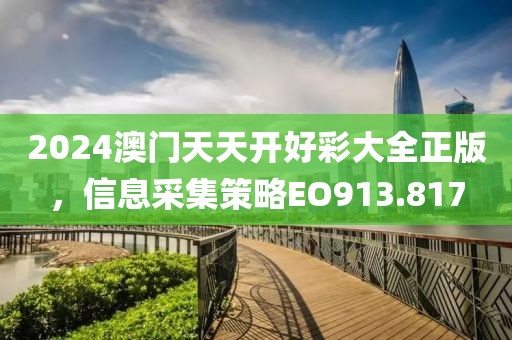 2024澳门天天开好彩大全正版，信息采集策略EO913.817