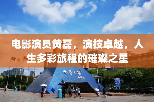 电影演员黄磊，演技卓越，人生多彩旅程的璀璨之星