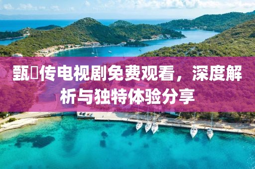 甄嬛传电视剧免费观看，深度解析与独特体验分享