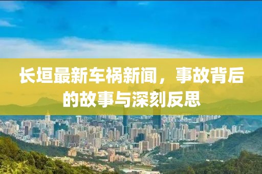 长垣最新车祸新闻，事故背后的故事与深刻反思
