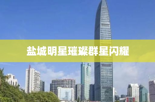 盐城明星璀璨群星闪耀