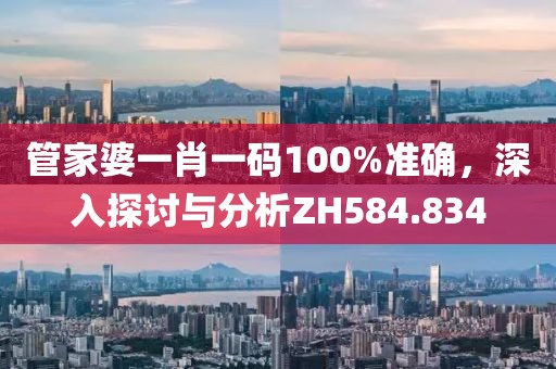 管家婆一肖一码100%准确，深入探讨与分析ZH584.834