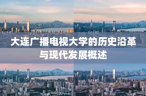 大连广播电视大学的历史沿革与现代发展概述