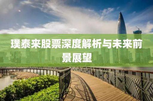 璞泰来股票深度解析与未来前景展望