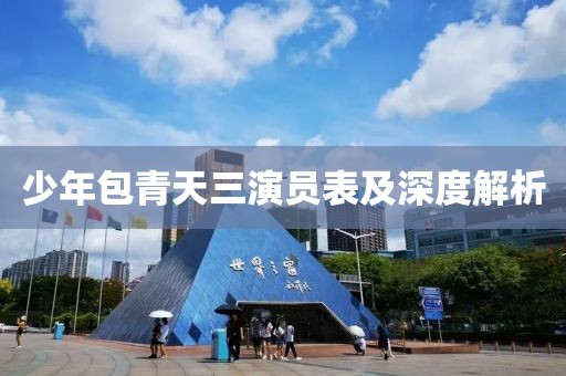 少年包青天三演员表及深度解析