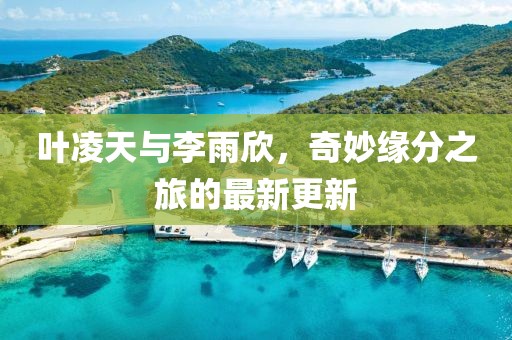 叶凌天与李雨欣，奇妙缘分之旅的最新更新