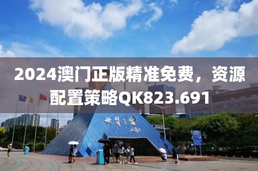 2024澳门正版精准免费，资源配置策略QK823.691