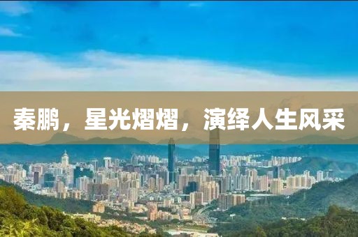 秦鹏，星光熠熠，演绎人生风采