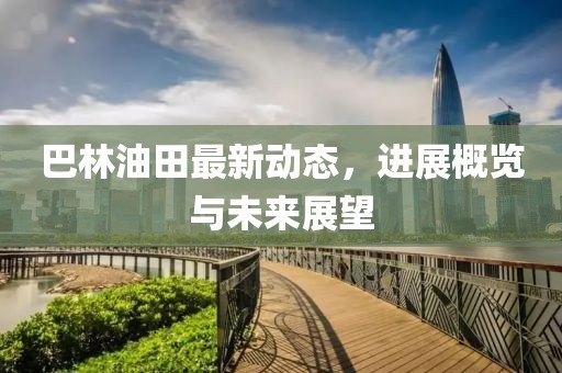 巴林油田最新动态，进展概览与未来展望