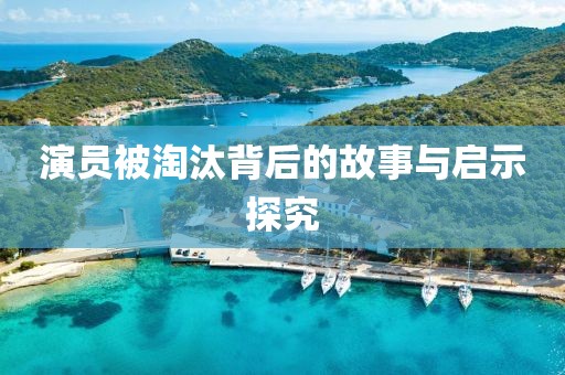 演员被淘汰背后的故事与启示探究