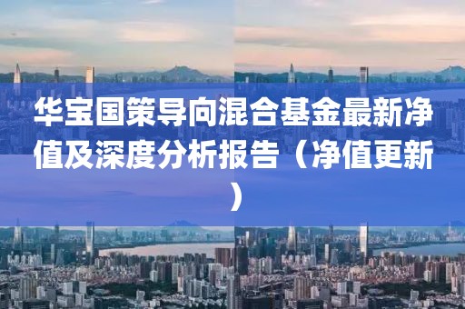 华宝国策导向混合基金最新净值及深度分析报告（净值更新）
