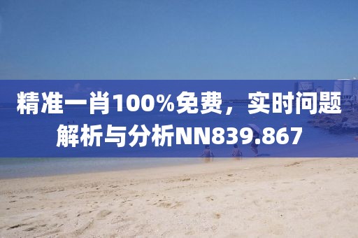 精准一肖100%免费，实时问题解析与分析NN839.867